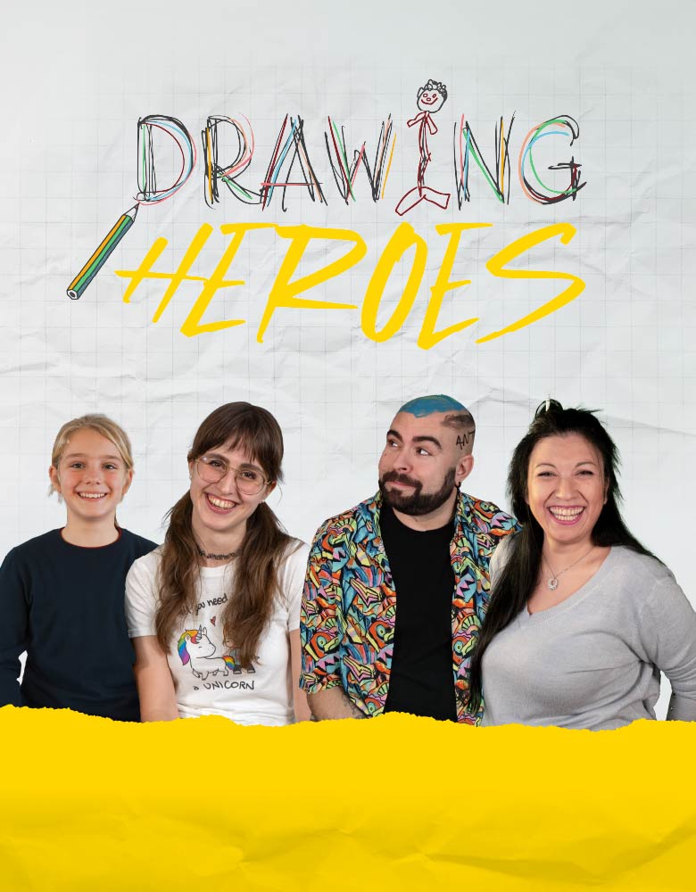 Drawing Heroes